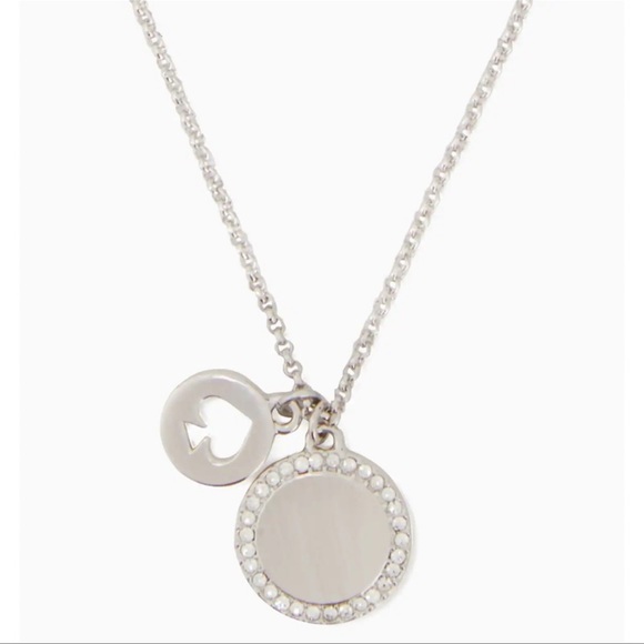 kate spade Jewelry - Kate Spade - NWT Spot the Spade Pave Necklace